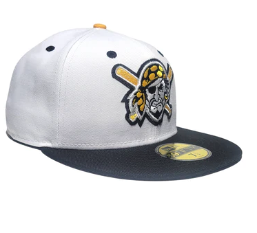 New Era Pittsburgh Pirates White/Yellow/Black Alternate Logo 59FIFTY Fitted Hat