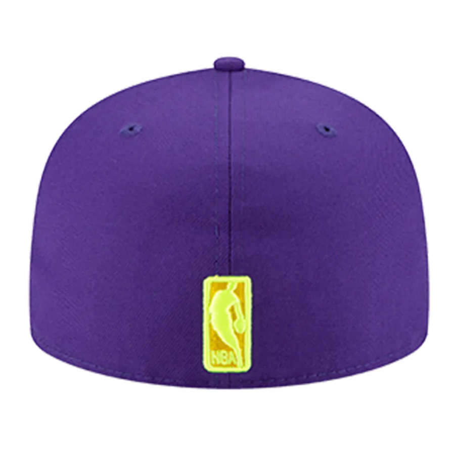 New Era Los Angeles Lakers Logo Shaded 59FIFTY Fitted Hat