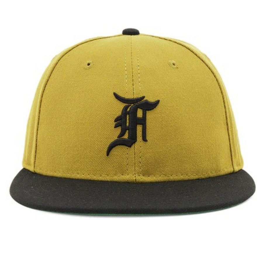 New Era X Fear of God Gold/Black 59FIFTY Fitted Hat