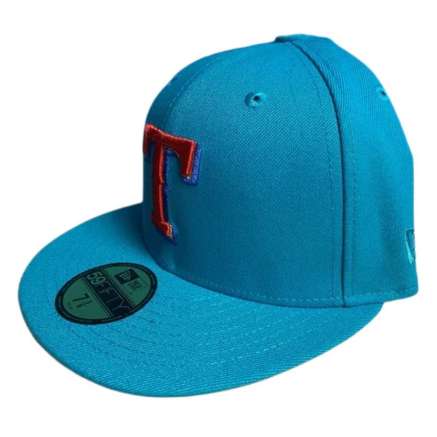 New Era Texas Rangers "Toblerone Swiss Milk Chocolate with Salted Caramel Almonds" 59FIFTY Fitted Hat