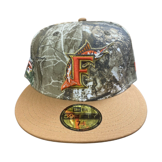 New Era Florida Marlins Reese Forbes Realtree Dunk SB Inspired 59FIFTY Fitted Hat