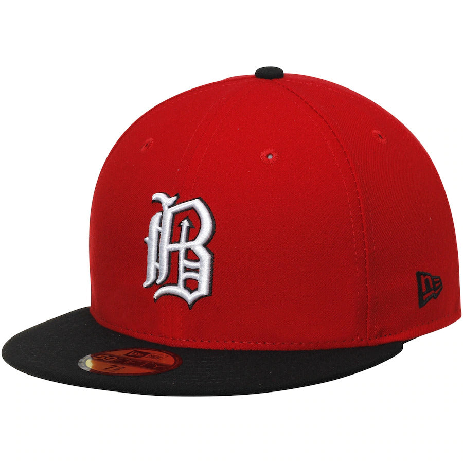 New Era Birmingham Barons Red / Black 59FIFTY Fitted Hat