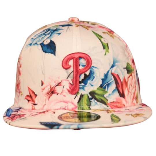 New Era Philadelphia Phillies Pink Floral 59FIFTY Fitted Hat