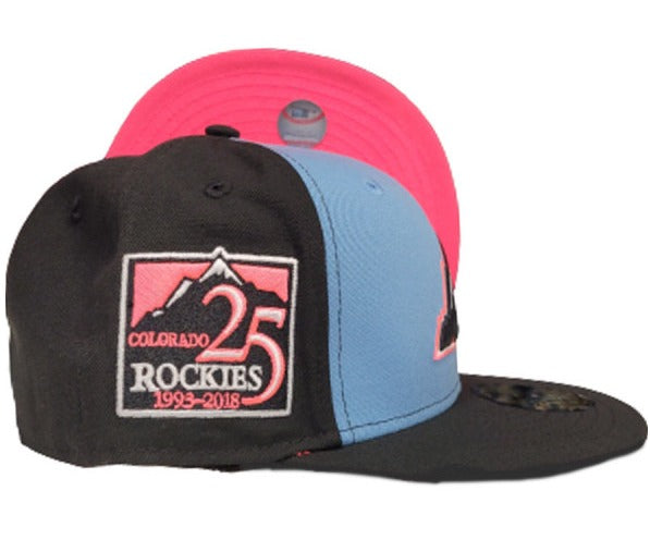 New Era Colorado Rockies Gender Reveal 25th Anniversary Pink UV 59FIFTY Fitted Hat
