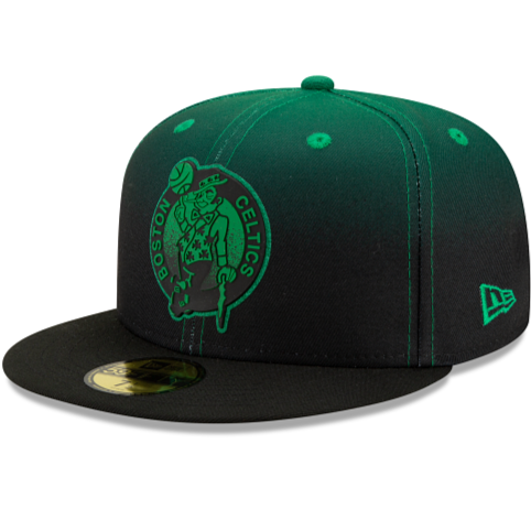 New Era Boston Celtics Back Half 59Fifty Fitted Hat