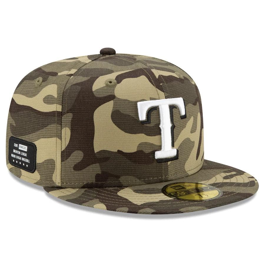 New Era Texas Rangers 2021 Armed Forces 59FIFTY Fitted Hat