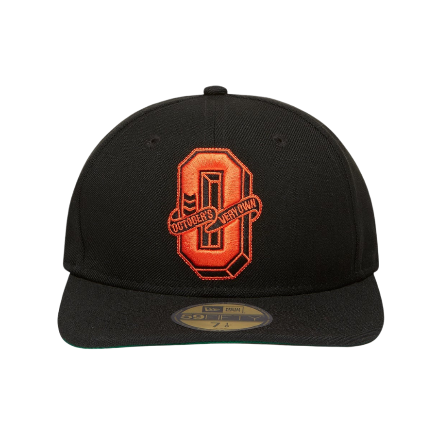 New Era x OVO Varsity Logo Black/Orange 59FIFTY Fitted Hat