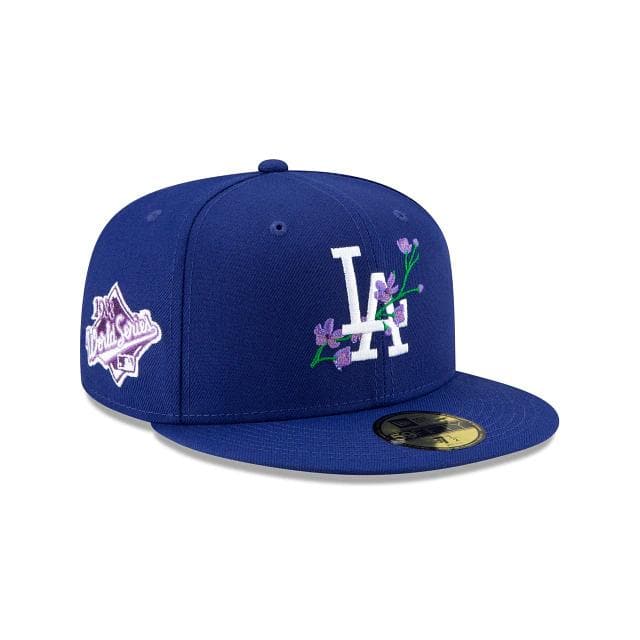 New Era Los Angeles Dodgers Side Patch Bloom 59FIFTY Fitted Hat