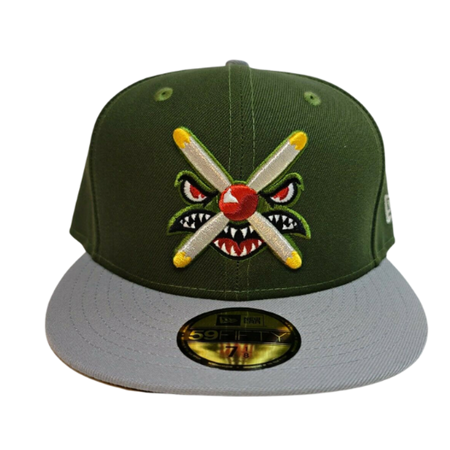 New Era "Warhawks" Military Green The Clink Room 59FIFTY Fitted Hat