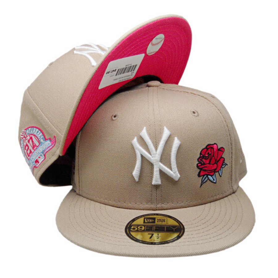 Pink New York Yankees Rose Hat New York Yankees Rose 59fifty