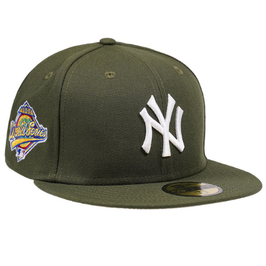 New Era New York Yankees World Series 1996 Rifle Green & Stone Edition 59FIFTY Fitted Hat