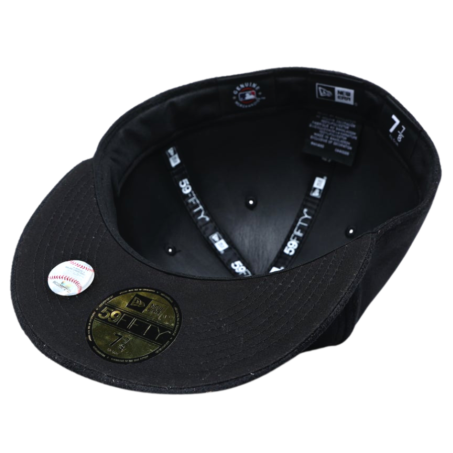 New Era New York Mets Black Suede & Tan 59FIFTY Fitted Hat