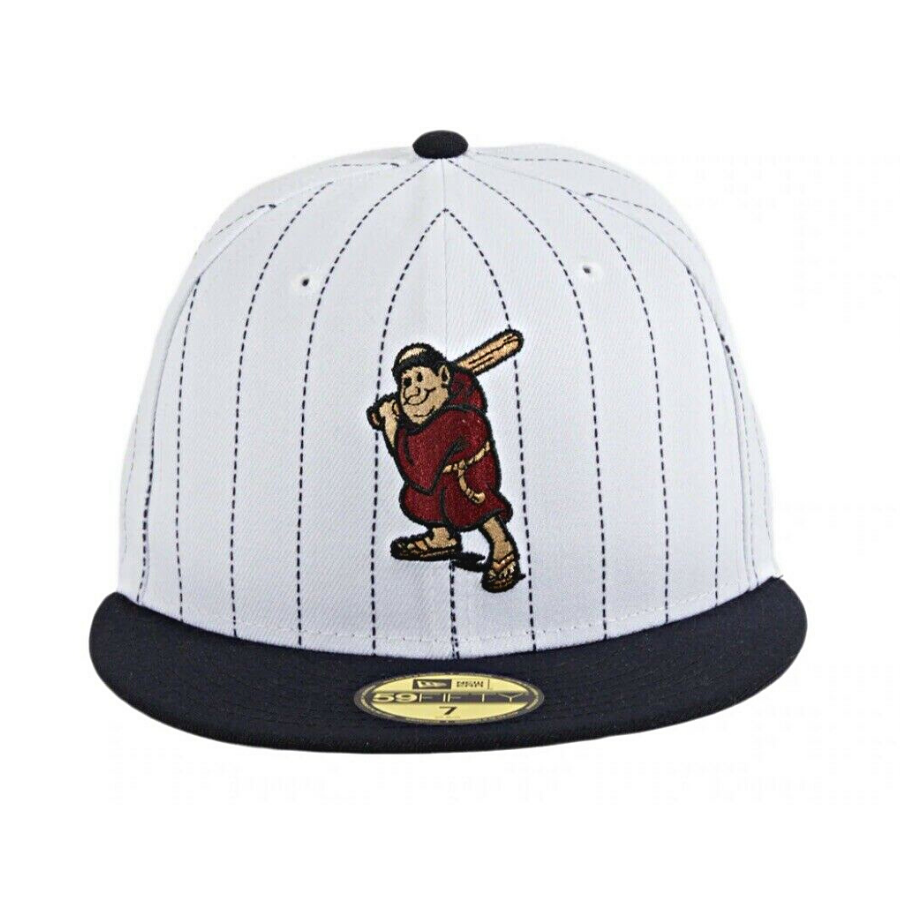 New Era San Diego Padres Navy/White Swinging Friar Pinstripe 59FIFTY F