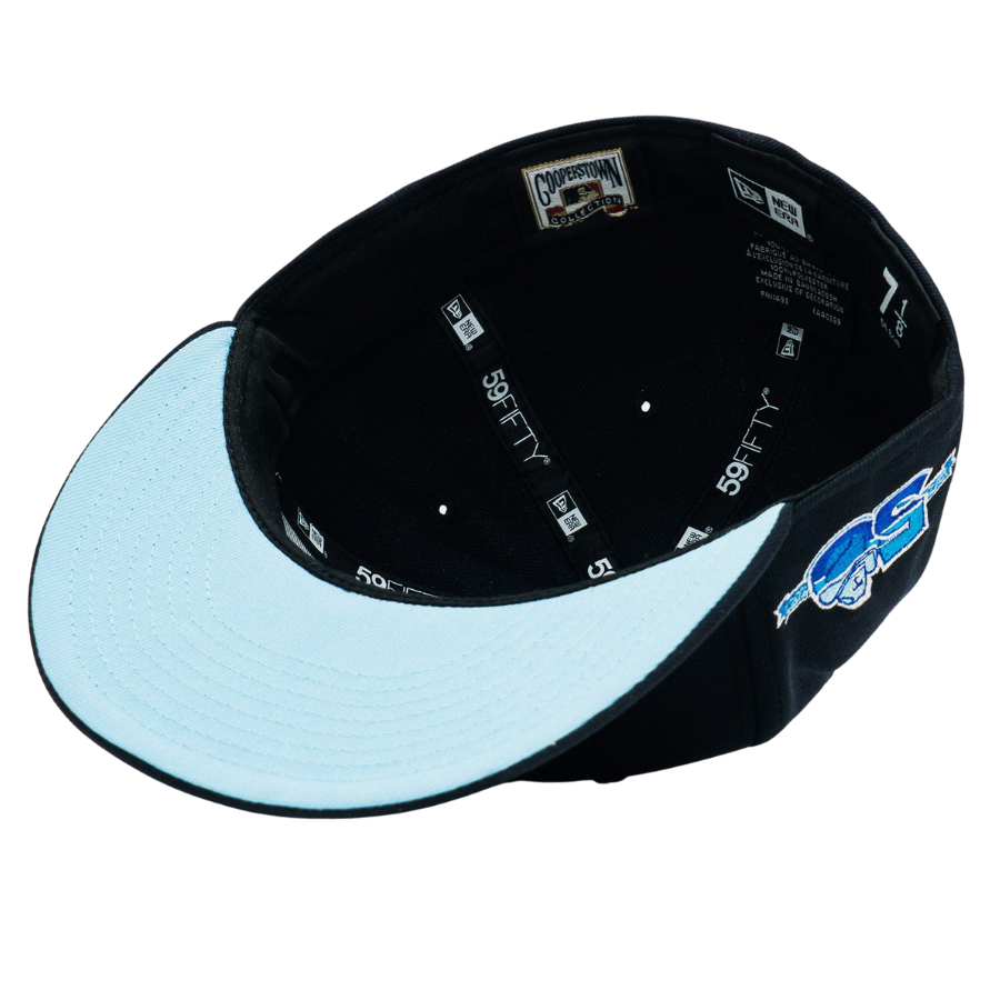 New Era x YCMC Texas Rangers Navy/Sky Blue 2023 59FIFTY Fitted Hat