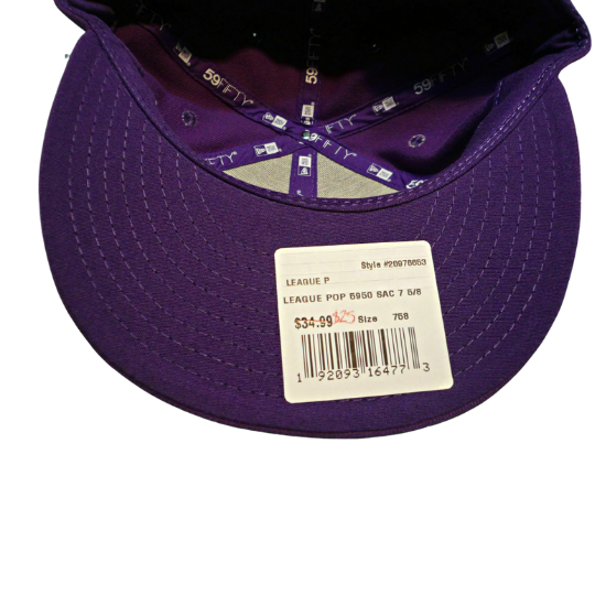 New Era Sacramento Kings Purple Color Prism Pack 59FIFTY Fitted Hat