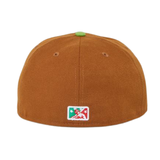 New Era Albiso Cheeseburger "Fast food Pack" Cream Under Brim 59FIFTY Fitted Hat