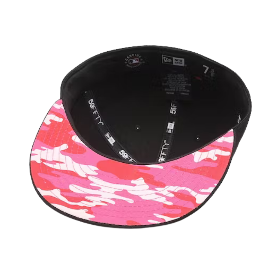New Era Los Angeles Dodgers 'Pink Camo' Undervisor 59FIFTY Fitted Hat