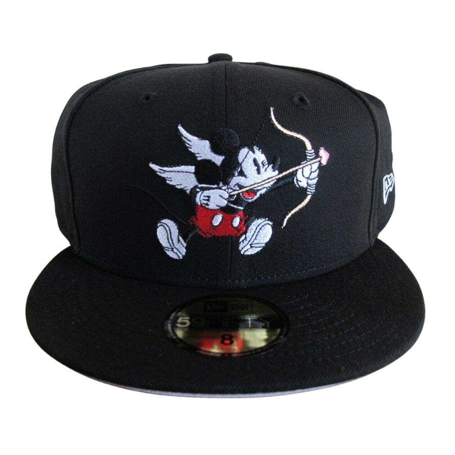 Mickey mouse fitted hat hotsell