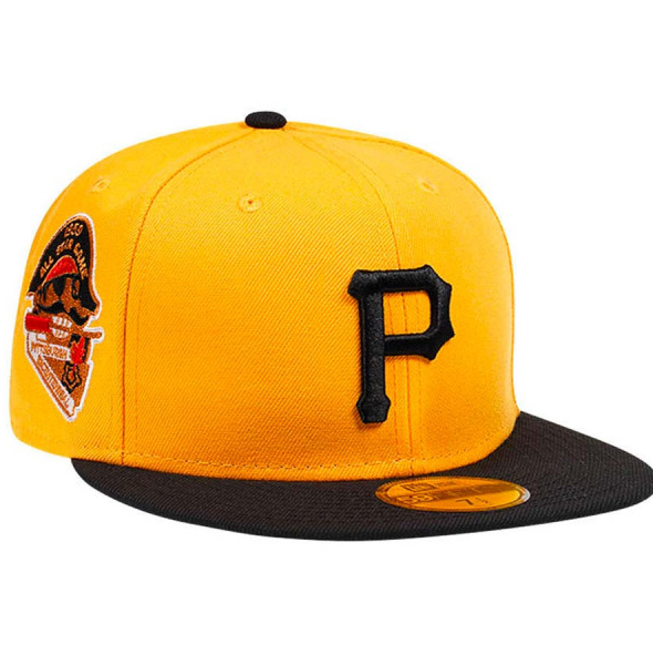 New Era Pittsburgh Pirates Gold/Black 1959 All-Star Game Grey UV 59FIFTY Fitted Hat