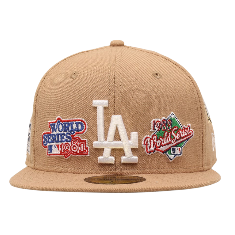 New Era Los Angeles Dodgers 'World Series Multi Logo' Tumbleweed 2023