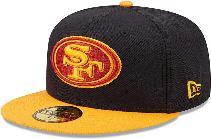 New Era San Francisco 49ers 40th Anniversary Navy/Gold 59FIFTY Fitted Hat