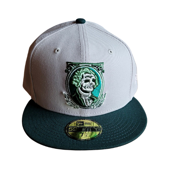 New Era Dead President White/Green 59FIFTY Fitted Hat