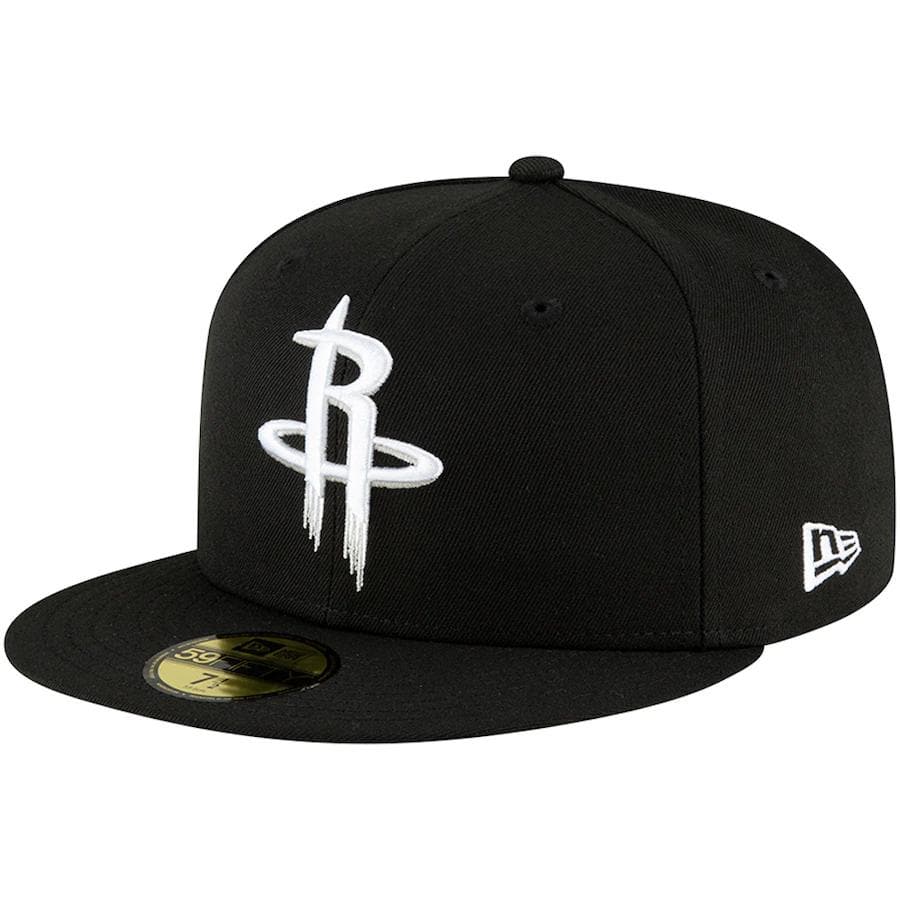 New Era Houston Rockets Pink Bottom 59FIFTY Fitted Hat