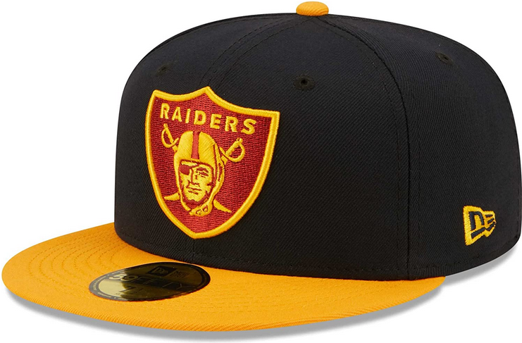 New Era Las Vegas Raiders Inaugural Season Navy Gold 59FIFTY Fitted Ha
