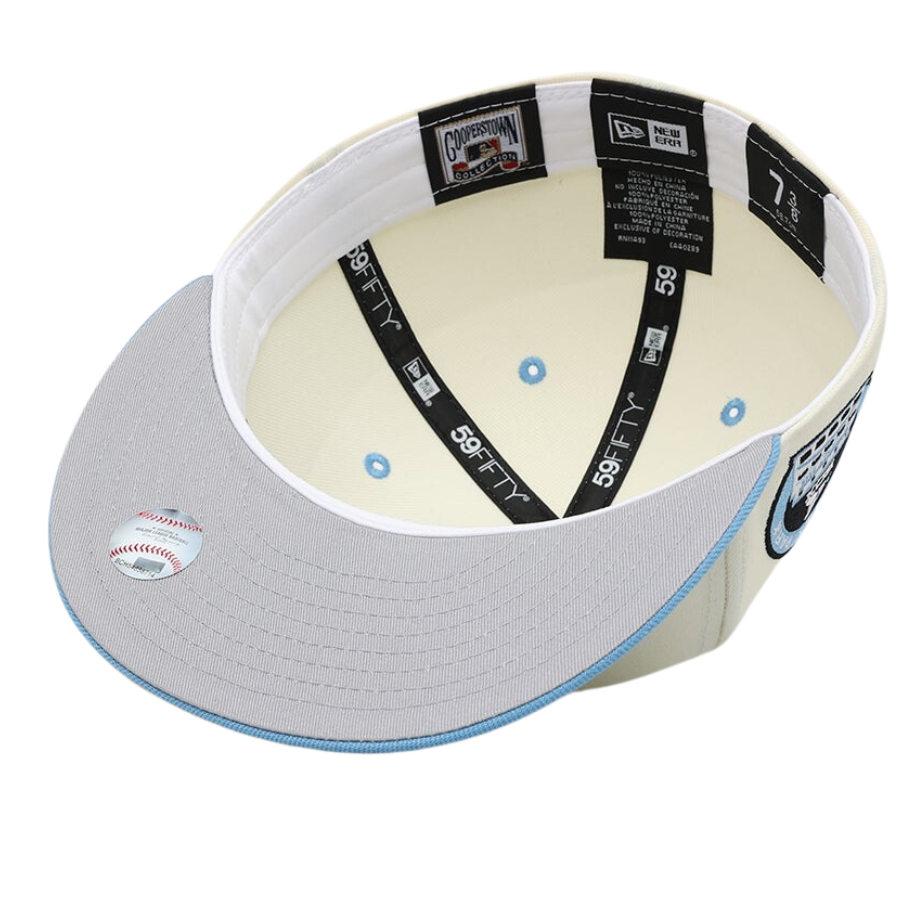 New Era Oakland Raiders 'Chrome University Blue' 59FIFTY Fitted Hat