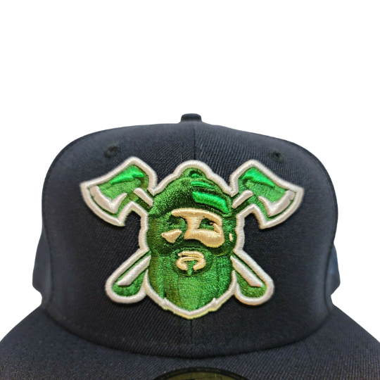 New Era Sean McCarthy Lumberjack Navy/Green 59FIFTY Fitted Hat