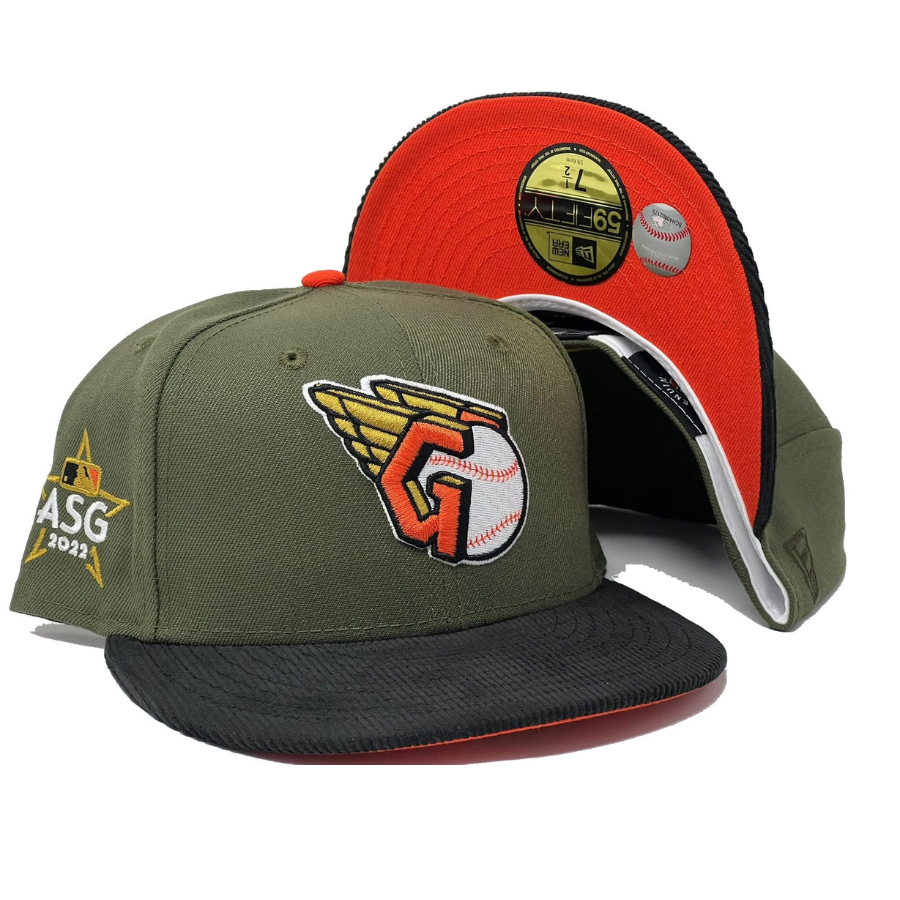 New Era Cleveland Guardians 2022 All-Star Game “Corduroy Brim” Pack 59FIFTY Fitted Hat