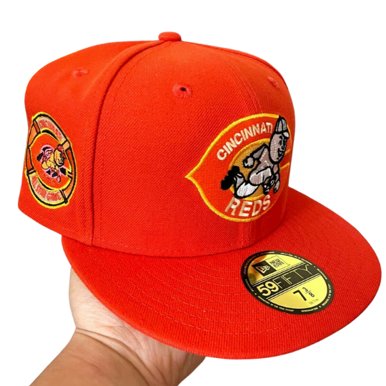 New Era Cincinnati Reds 1970 All-Star Game Charmander Pokemon 59FIFTY Fitted Hat
