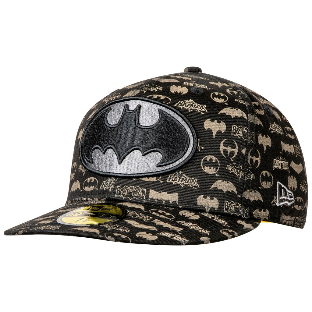 New Era Batman All Over 59Fifty Fitted Hat