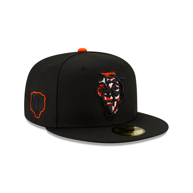 New Era Chicago Bears State Logo Reflect Fitted Hat