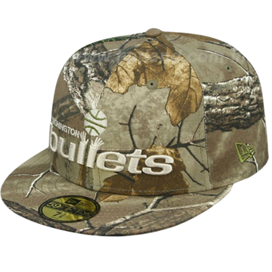 New Era Washington Bullets Realtree Camo 59FIFTY Fitted Hat