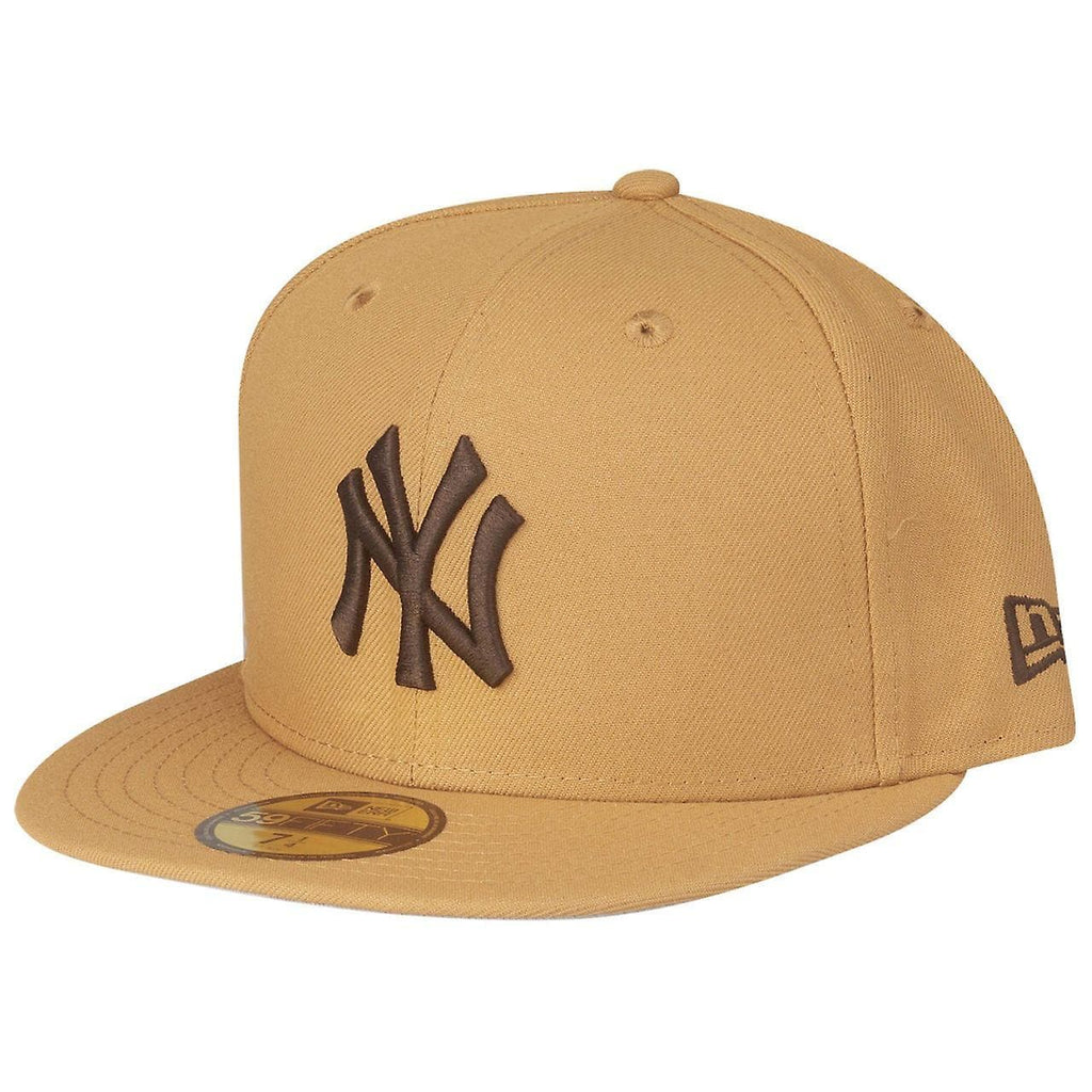 New Era New York Yankees Tan Brown Fitted Hat w/ Union LA x Air Jordan 4 Retro 'Desert Moss'