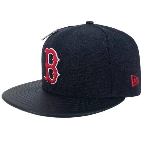 New Era Men's 59Fifty Fitted Cap – Boston Red Sox Navy Blue On-Field Game Hat