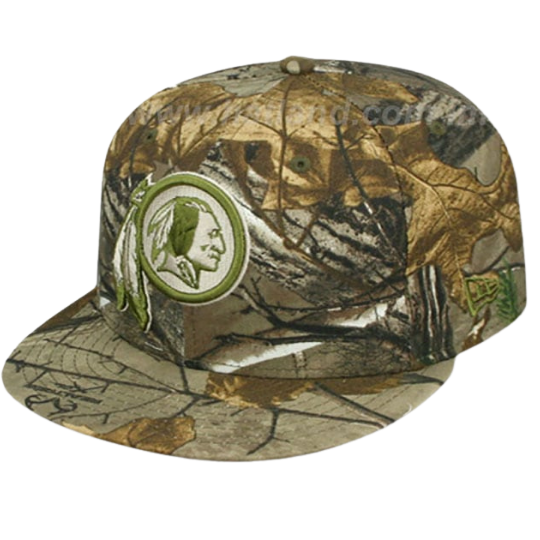 New Era Washington Redskins Realtree Camo 59FIFTY Fitted Hat