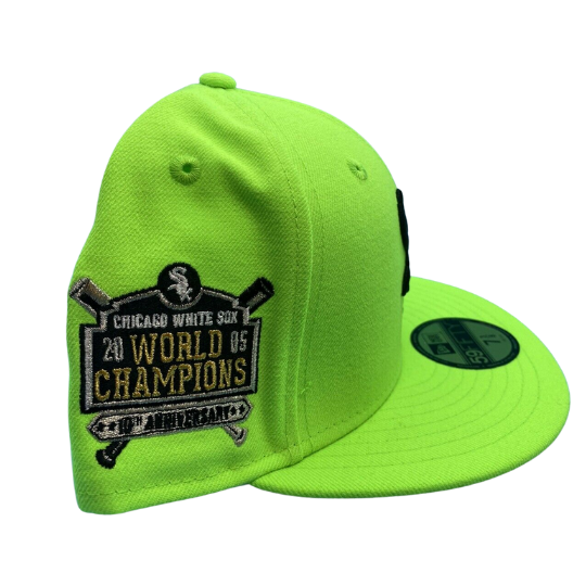 New Era Chicago White Sox Neon Green "Safety Pack" 59FIFTY Fitted Hat