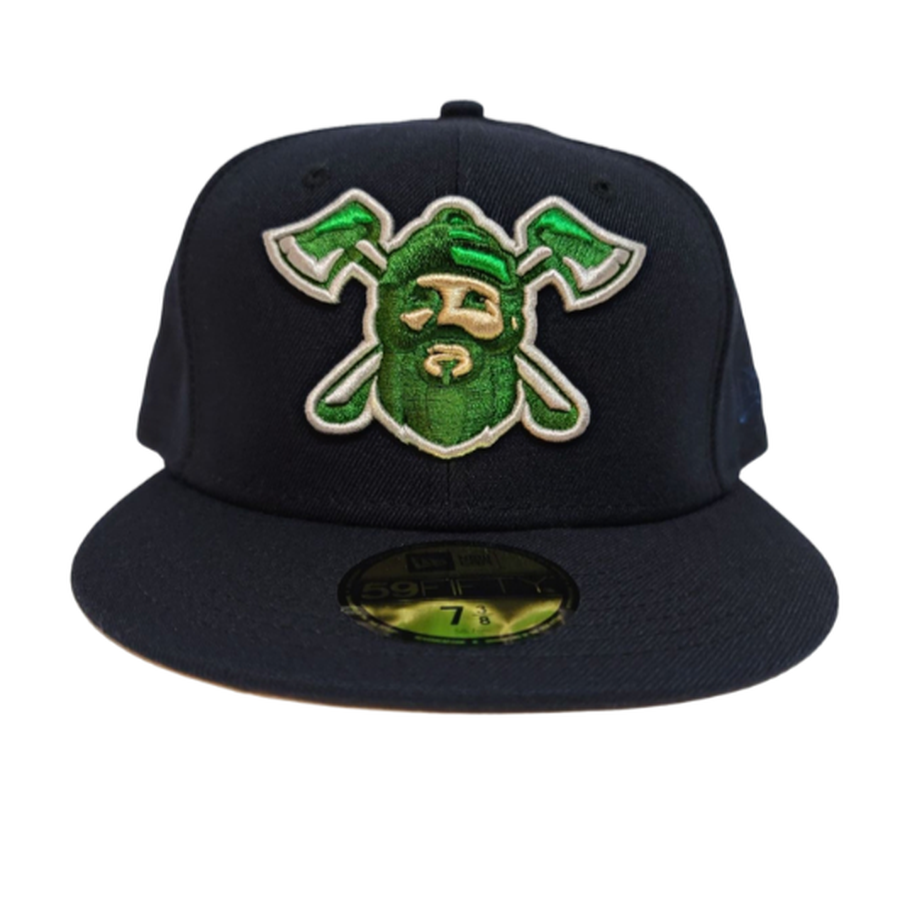 New Era Sean McCarthy Lumberjack Navy/Green 59FIFTY Fitted Hat