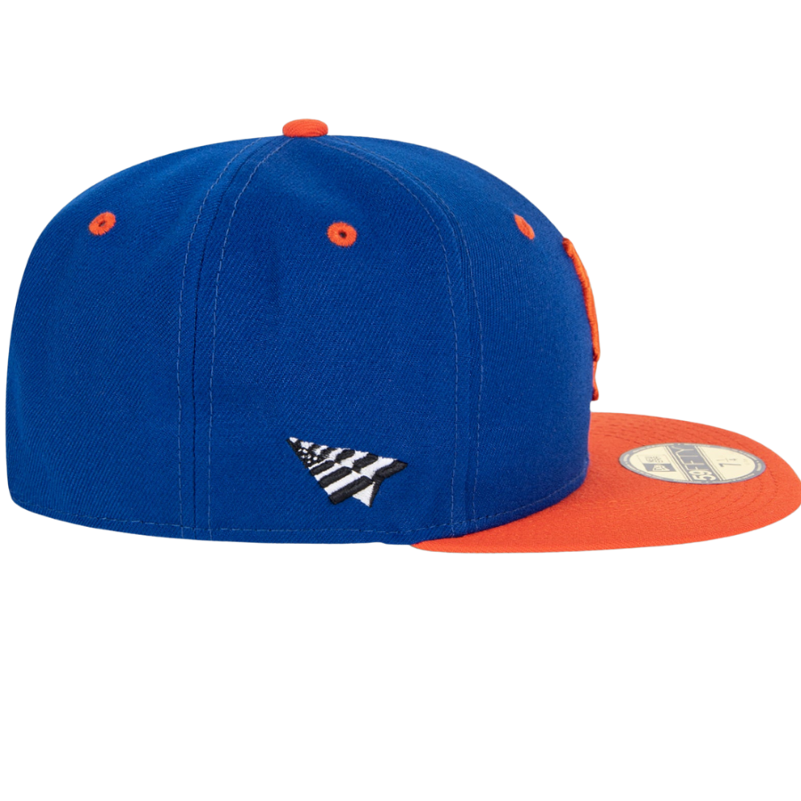 New Era x Paper Planes New York Mets Blue Crown 59FIFTY Fitted Hat