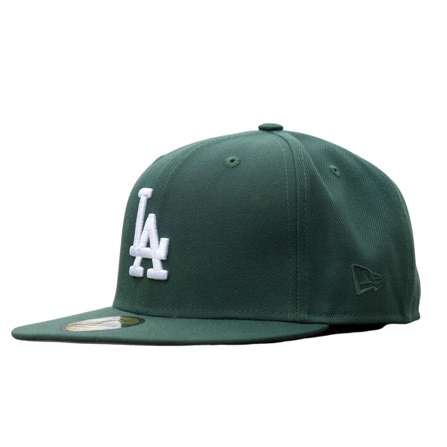 New Era Los Angeles Dodgers 50th Anniversary Pine Green 59FIFTY Fitted Cap
