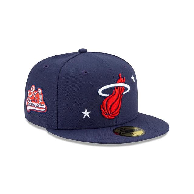 New Era Miami Heat Americana 2021 59FIFTY Fitted Hat