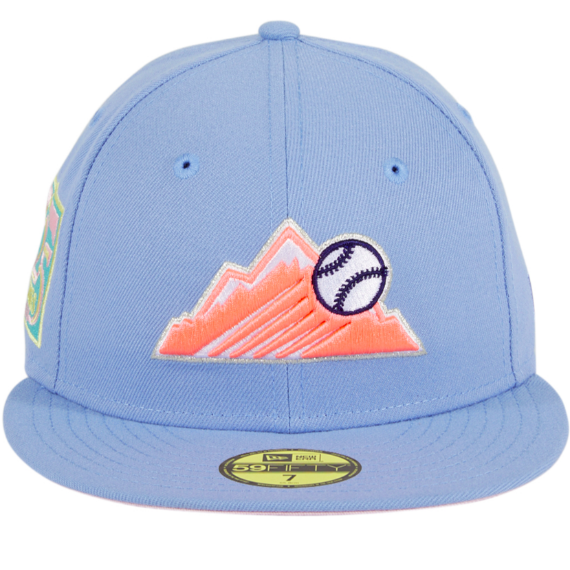 New Era Colorado Rockies Cotton Candy 59Fifty Fitted Hat