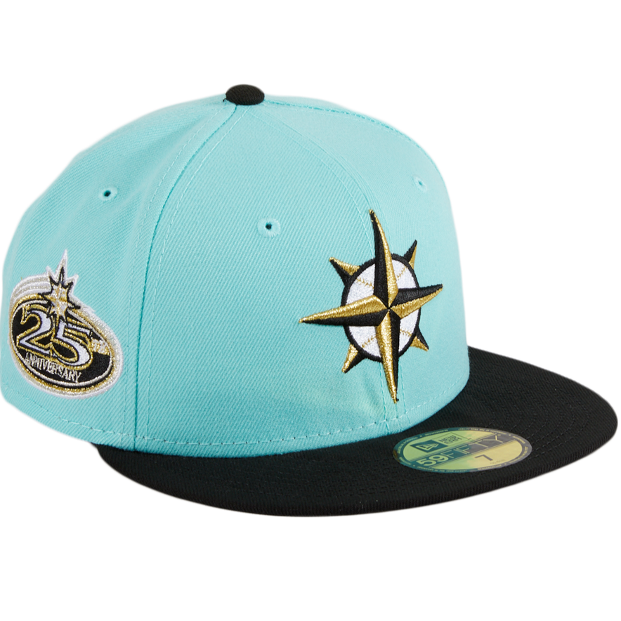 Aqua Green Seattle Mariners 35th Anniversary New Era Fitted Hat – Sports  World 165
