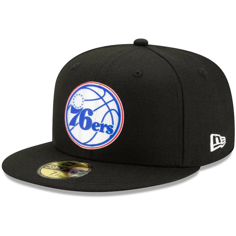 New Era Philadelphia 76ers Back Half 2021 59FIFTY Fitted Hat