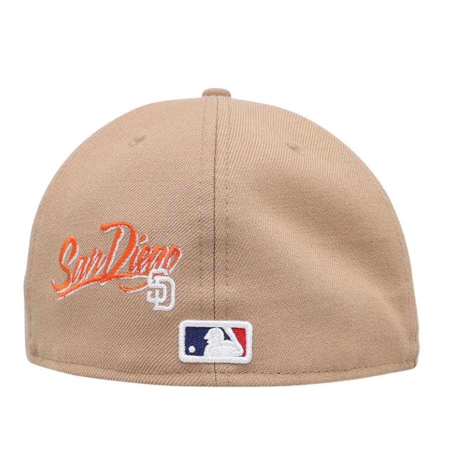 New Era San Diego Padres 'World Series Multi Logo' Tumbleweed 2023 59FIFTY Fitted Hat