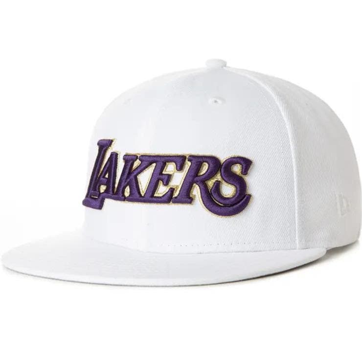 New Era Los Angeles Lakers 17x Champions White 59FIFTY Fitted Hat