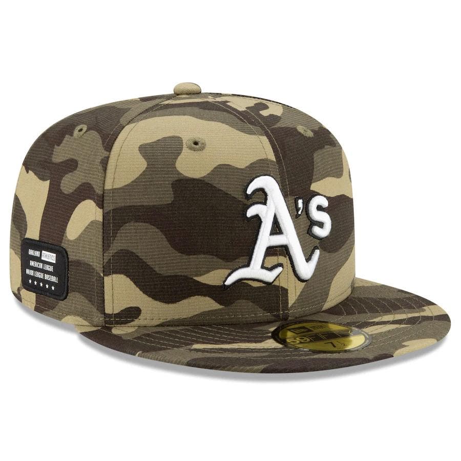 New Era Oakland Athletics 2021 Armed Forces 59FIFTY Fitted Hat