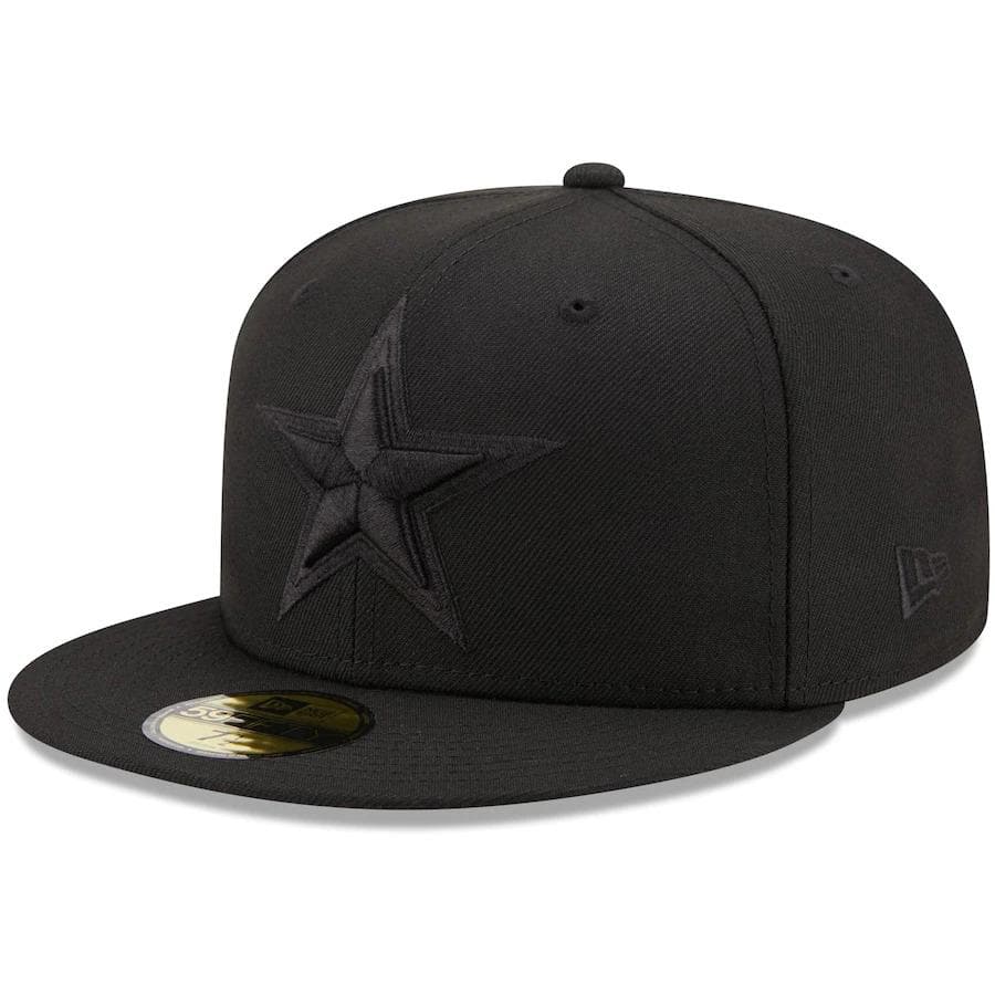New Era Dallas Cowboys Black on Black Color Pack 59Fifty Fitted Hat